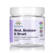 Huron Hemp - Gummies - Rest, Restore & Reset - 4:2:1 FSO - Mixed Berry 30ct
